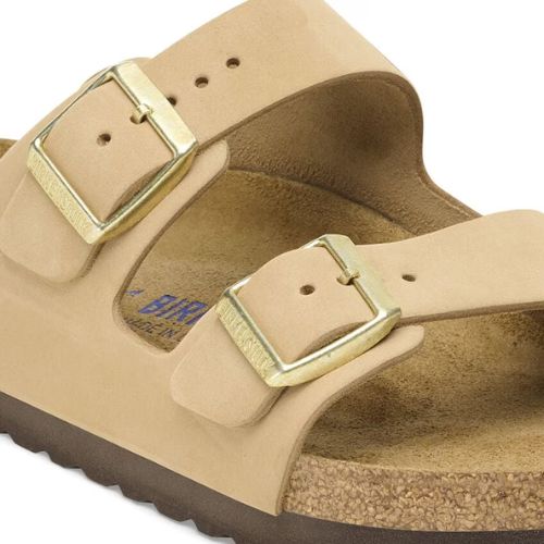 Arizona Soft Footbed Nubuck Leather - Sandcastle