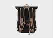 8000Kicks Backpack Everyday Hemp Rolltop Backpack in Black 5065008686040 Everyday Hemp Rolltop Backpack in Black