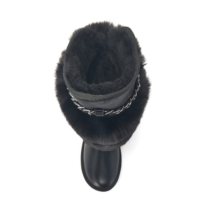 ATILLA TALL SATIN BLACK