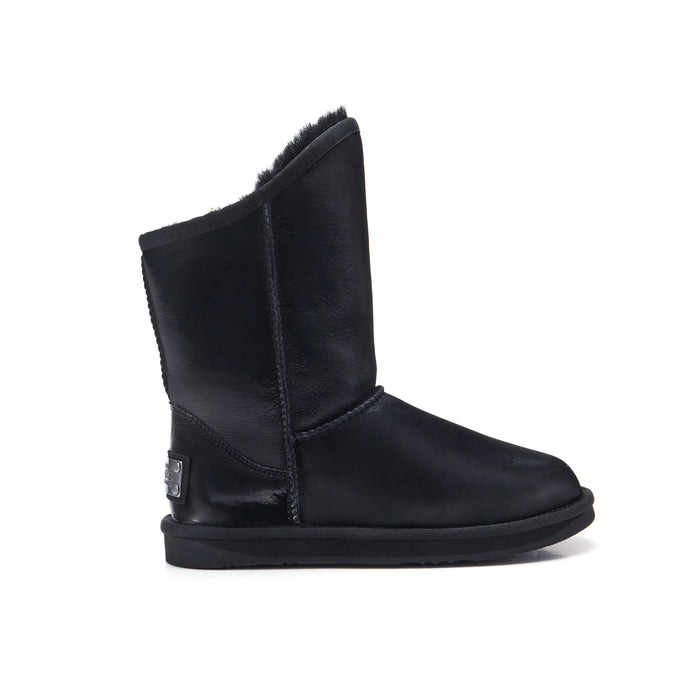 COSY SHORT SATIN BLACK