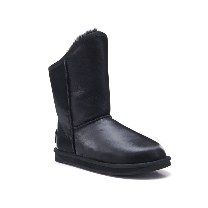 COSY SHORT SATIN BLACK