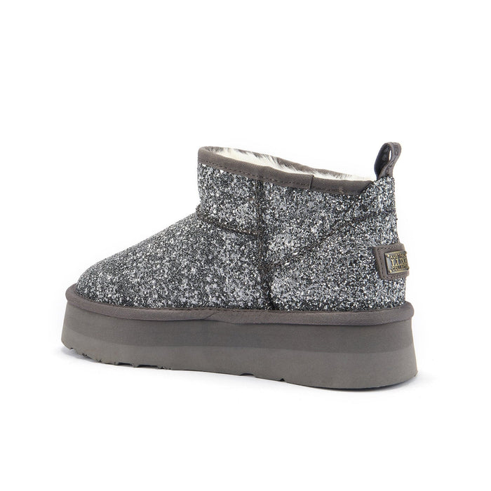 COSY ULTRA PLATFOAM GLITTER PEWTER
