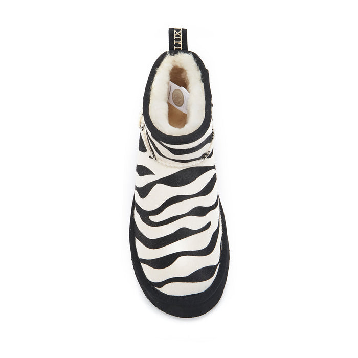 COSY ULTRA SHORT PLATFOAM BLACK ZEBRA