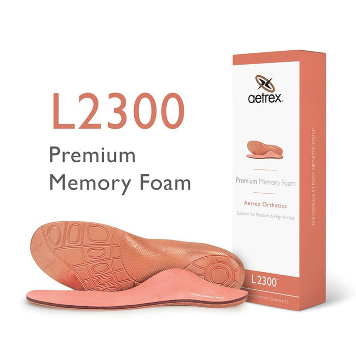 Women's Premium Memory Foam Posted Orthotics