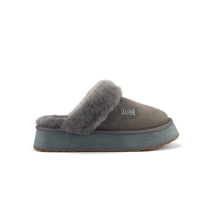 MULE PLATFOAM SUEDE GRAY