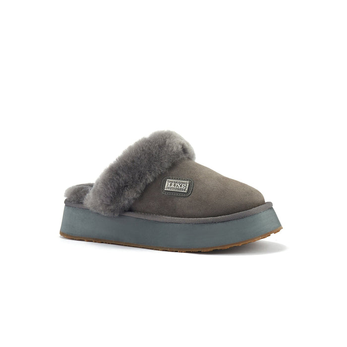 MULE PLATFOAM SUEDE GRAY