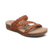 AETREX SANDAL 6 / Ginger Josie Braided Slide 045468517295 Josie Braided Slide