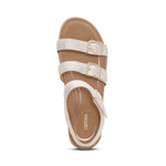 AETREX SANDAL Aria   Arch   Support   Platform   Sandal Aria   Arch   Support   Platform   Sandal / Champagne