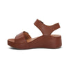 AETREX SANDAL Ariel Adjustable Quarter Strap Wedge Ariel Adjustable Quarter Strap Wedge / Dark Brown