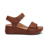 AETREX SANDAL Ariel Adjustable Quarter Strap Wedge Ariel Adjustable Quarter Strap Wedge / Dark Brown