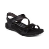 AETREX SANDALS 35 / Black Sparkle Jess Adjustable Quarter Strap Sandal Jess Adjustable Quarter Strap Sandal / Black Sparkle