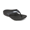 AETREX Sandals 5 / Black Fiji Orthotic Flips - Women 045468380509 Fiji Orthotic Flips - Women / Black