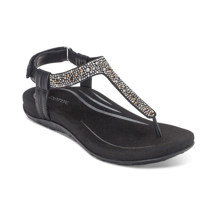 AETREX Sandals 6 - 6.5 US ( 36 EU ) / Black Marni Slingback Thong Sandal 045468489479 Marni Slingback Thong Sandal