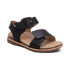 AETREX SANDALS Claire Quarter Strap Sandal Claire Quarter Strap Sandal / Black