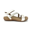 AETREX Sandals EU 35 ( US 5-5.5 ) / Medium / White strap Aetrex Gabby Adjustable Quarter Strap Sandal White Aetrex Gabby Adjustable Quarter Strap Sandal White