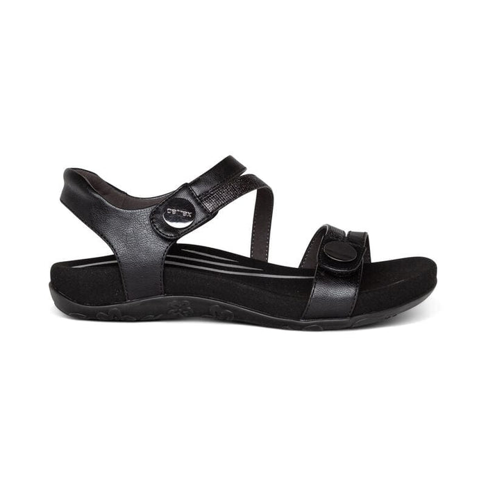 AETREX SANDALS Jess Adjustable Quarter Strap Sandal Jess Adjustable Quarter Strap Sandal