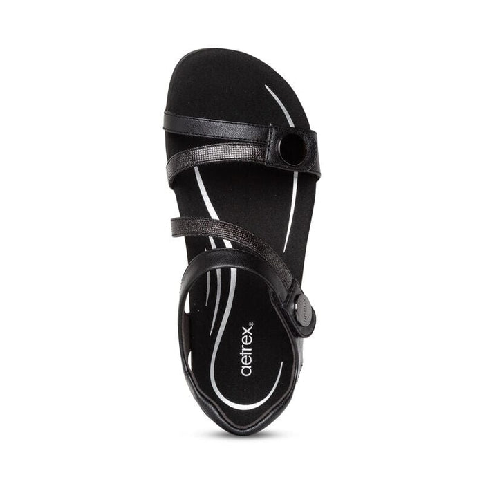 AETREX SANDALS Jess Adjustable Quarter Strap Sandal Jess Adjustable Quarter Strap Sandal