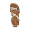 AETREX SANDALS Jess Adjustable Quarter Strap Sandal Jess Adjustable Quarter Strap Sandal / Champagne Sparkle