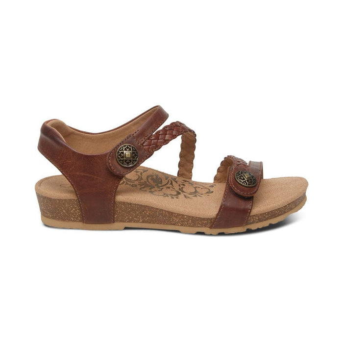 AETREX Sandals Jillian Braided Quarter Strap Sandal Jillian Braided Quarter Strap Sandal