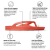 ARCHIES SANDAL Arch Support Flip Flops Arch Support Flip Flops