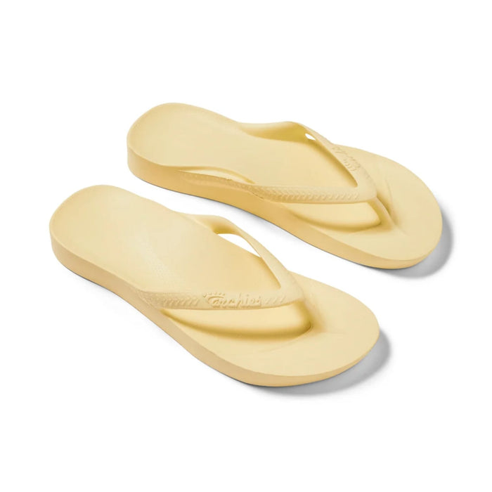 ARCHIES SANDAL Arch Support Flip Flops lemon Arch Support Flip Flops lemon