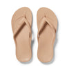 ARCHIES SANDAL Arch Support Flip Flops Tan Arch Support Flip Flops Tan