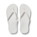 ARCHIES SANDAL Arch Support Flip Flops white Arch Support Flip Flops white