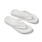 ARCHIES SANDAL Arch Support Flip Flops white Arch Support Flip Flops white