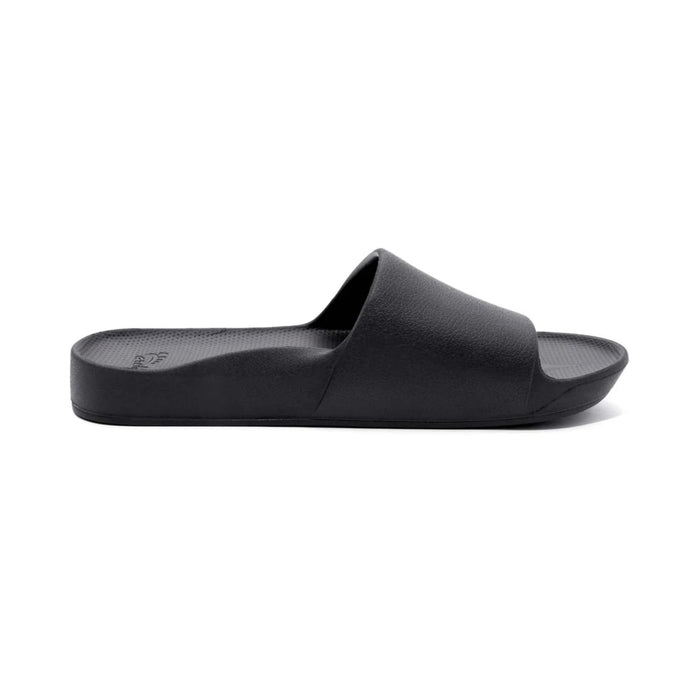 ARCHIES SANDAL WOMEN 5 / MEN 4 / Black Arch Support Slides 9350311007009 Arch Support Slides