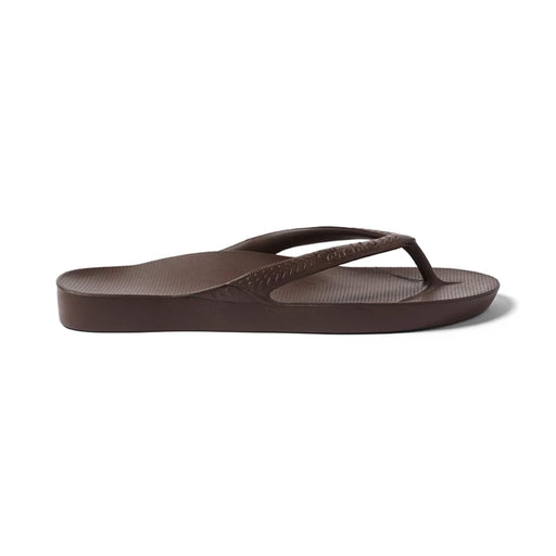 ARCHIES SANDAL WOMEN 5 / MEN 4 / Brown Arch Support Flip Flops Brown 9350311011754 Arch Support Flip Flops Brown
