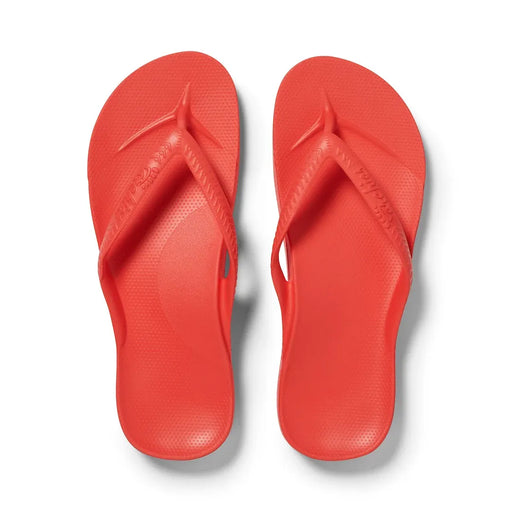 ARCHIES SANDAL WOMEN 5 / MEN 4 / Coral Arch Support Flip Flops Arch Support Flip Flops