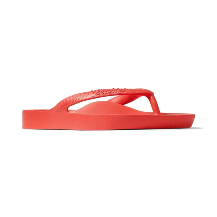 ARCHIES SANDAL WOMEN 5 / MEN 4 / Coral Arch Support Flip Flops Arch Support Flip Flops