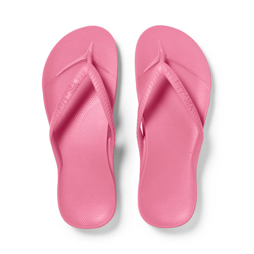 ARCHIES SANDAL WOMEN 5 / MEN 4 / Hot Pink Arch Support Flip Flops Arch Support Flip Flops / Hot Pink