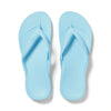 ARCHIES SANDAL WOMEN 5 / MEN 4 / Sky Blue Arch Support Flip Flops 9350311004732 Arch Support Flip Flops / Tan
