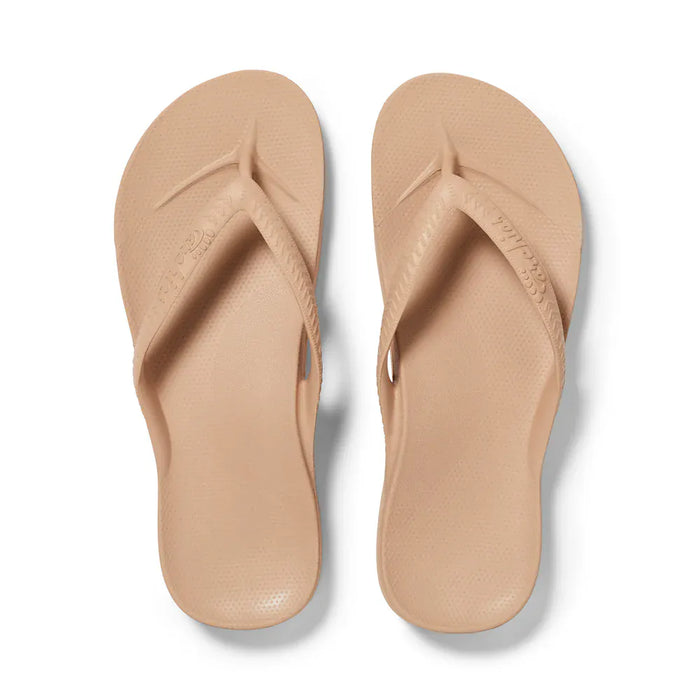 ARCHIES SANDAL WOMEN 5 / MEN 4 / Tan Arch Support Flip Flops 9350311004879 Arch Support Flip Flops
