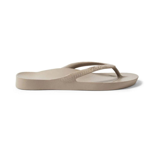 ARCHIES SANDAL WOMEN 5 / MEN 4 / Taupe Arch Support Flip Flops Taupe 9350311004749 Arch Support Flip Flops Taupe