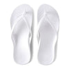 ARCHIES SANDAL WOMEN 5 / MEN 4 / White Arch Support Flip Flops Arch Support Flip Flops / White