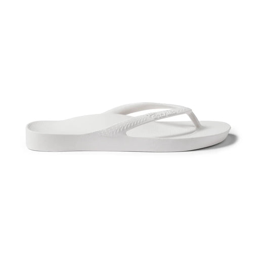 ARCHIES SANDAL WOMEN 5 / MEN 4 / White Arch Support Flip Flops white 9350311004756 Arch Support Flip Flops white