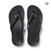 ARCHIES SANDALS 5 / Black Arch Support Flip Flops 9350311006415 Arch Support Flip Flops
