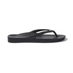 ARCHIES SANDALS 5 / Crystal Black Arch Support Flip Flops Crystal Black 9350311006415 Arch Support Flip Flops Crystal Black