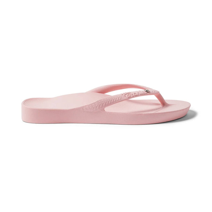 ARCHIES SANDALS 5 / Crystal Pink Arch Support Flip Flops Crystal Pink 9350311009140 Arch Support Flip Flops Crystal Pink