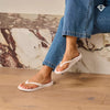 ARCHIES SANDALS Arch Support Flip Flops Crystal Arch Support Flip Flops Crystal