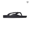 ARCHIES SANDALS Arch Support Flip Flops Crystal Black Arch Support Flip Flops Crystal Black