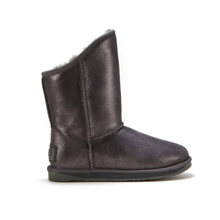 Australia Luxe Collective BOOTS 5 / ANTIQUE SILVER COSY SHORT ANTIQUE SILVER 5056445067196 COSY SHORT ANTIQUE SILVER