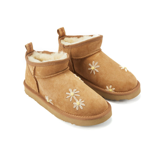 Australia Luxe Collective BOOTS 5 / CHESTNUT FLOWERBOY COSY ULTRA SHORT CHESTNUT 5056445003040 FLOWERBOY COSY ULTRA SHORT CHESTNUT