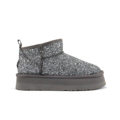 Australia Luxe Collective BOOTS 5 / GLITTER PEWTER COSY ULTRA PLATFOAM GLITTER PEWTER 5056445085169 COSY ULTRA PLATFOAM GLITTER PEWTER