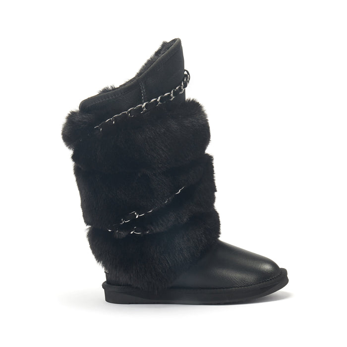 Australia Luxe Collective BOOTS 5 / SATIN BLACK ATILLA TALL SATIN BLACK 5056445060951 ATILLA TALL SATIN BLACK