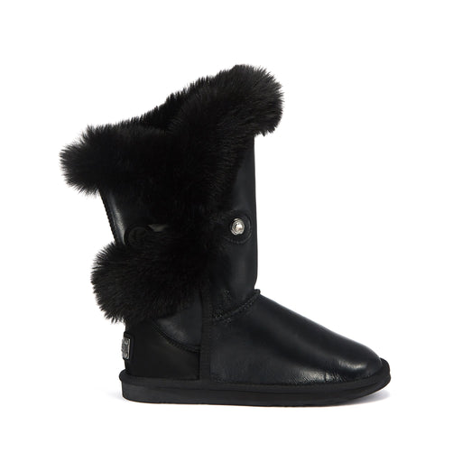Australia Luxe Collective BOOTS 5 / SATIN BLACK NORDIC SHORT SATIN BLACK 5056445077959 NORDIC SHORT SATIN BLACK