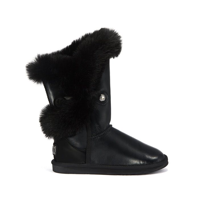 Australia Luxe Collective BOOTS 5 / SATIN BLACK NORDIC SHORT SATIN BLACK 5056445077959 NORDIC SHORT SATIN BLACK