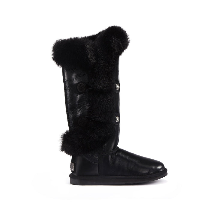 Australia Luxe Collective BOOTS 5 / SATIN BLACK NORDIC TALL SATIN BLACK 5056445078307 NORDIC TALL SATIN BLACK